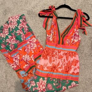 Floral Multicolor Maxi Dress